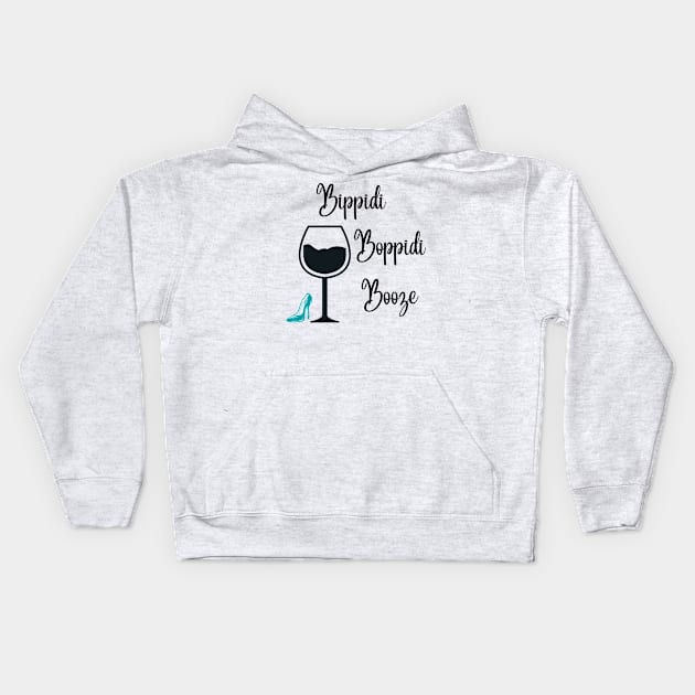 Bippidi Boppidi Booze Kids Hoodie by Disneytap